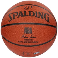 Ballon de basket-ball blanc autographié par Jalen Green Houston Rockets avec l'inscription « 2021 #2 Pick »