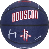 Jalen Green Houston Rockets Autographed Wilson City Collector Basketball with "Unicorn" Inscription