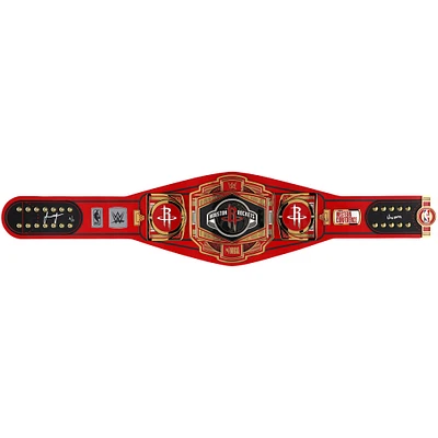 Jalen Green Houston Rockets Autographed WWE Legacy Title Belt with "Unicorn" Inscription - Limited Edition #5/5