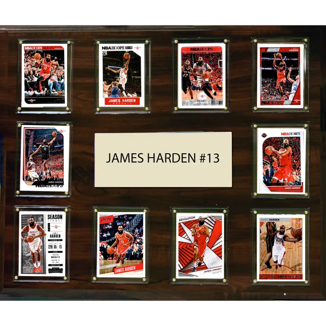 James Harden Philadelphia 76ers Framed 15 x 17 Stitched Stars Collage