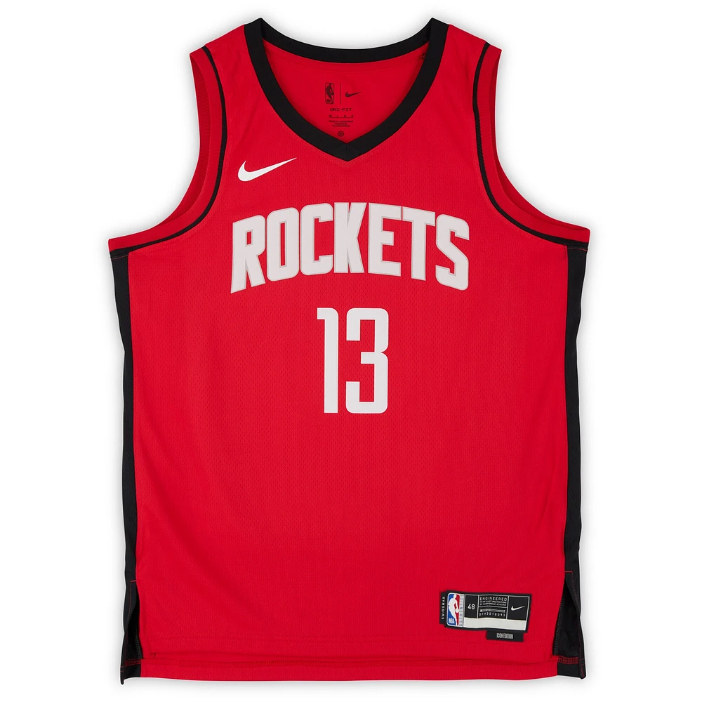 James Harden Houston Rockets Autographed Nike Red Swingman Jersey