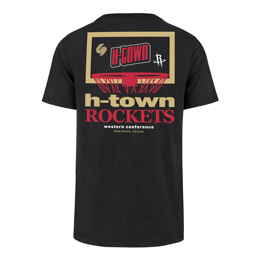 T-shirt noir pour homme '47 Houston Rockets City Edition Backboard