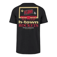 T-shirt noir pour homme '47 Houston Rockets City Edition Backboard