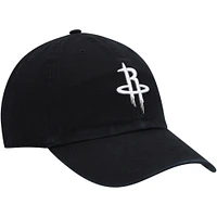 Men's '47 Black Houston Rockets Team Clean Up Adjustable Hat