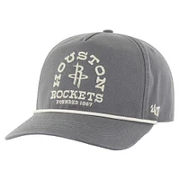 Men's '47 Charcoal Houston Rockets Canyon Ranchero Hitch Adjustable Hat