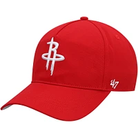 Men's '47 Red Houston Rockets Hitch Snapback Hat