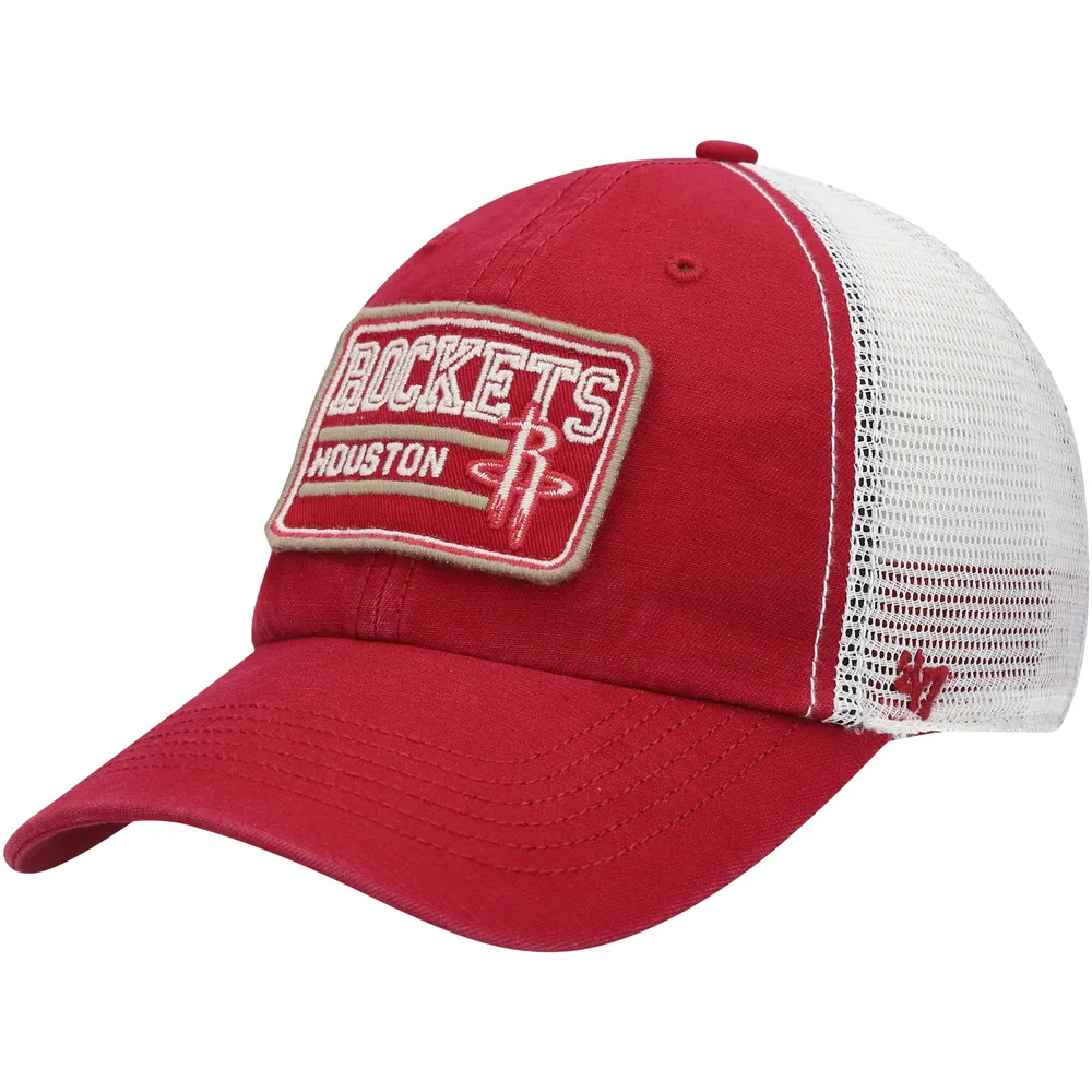 Casquette Snapback '47 Red Houston Rockets Off Ramp Trucker pour homme