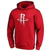 Men's Fanatics Christian Wood Red Houston Rockets Playmaker Name & Number Fitted Pullover Hoodie