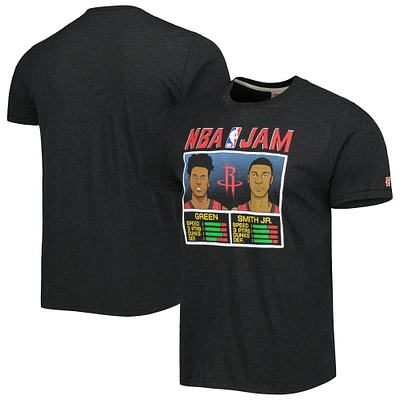 T-shirt NBA Jam Tri-Blend Hommage Jalen Green & Jabari Smith Jr. Houston Rockets pour homme