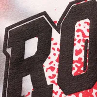 Pull à capuche Tie-Dye Houston Rockets crème pour hommes