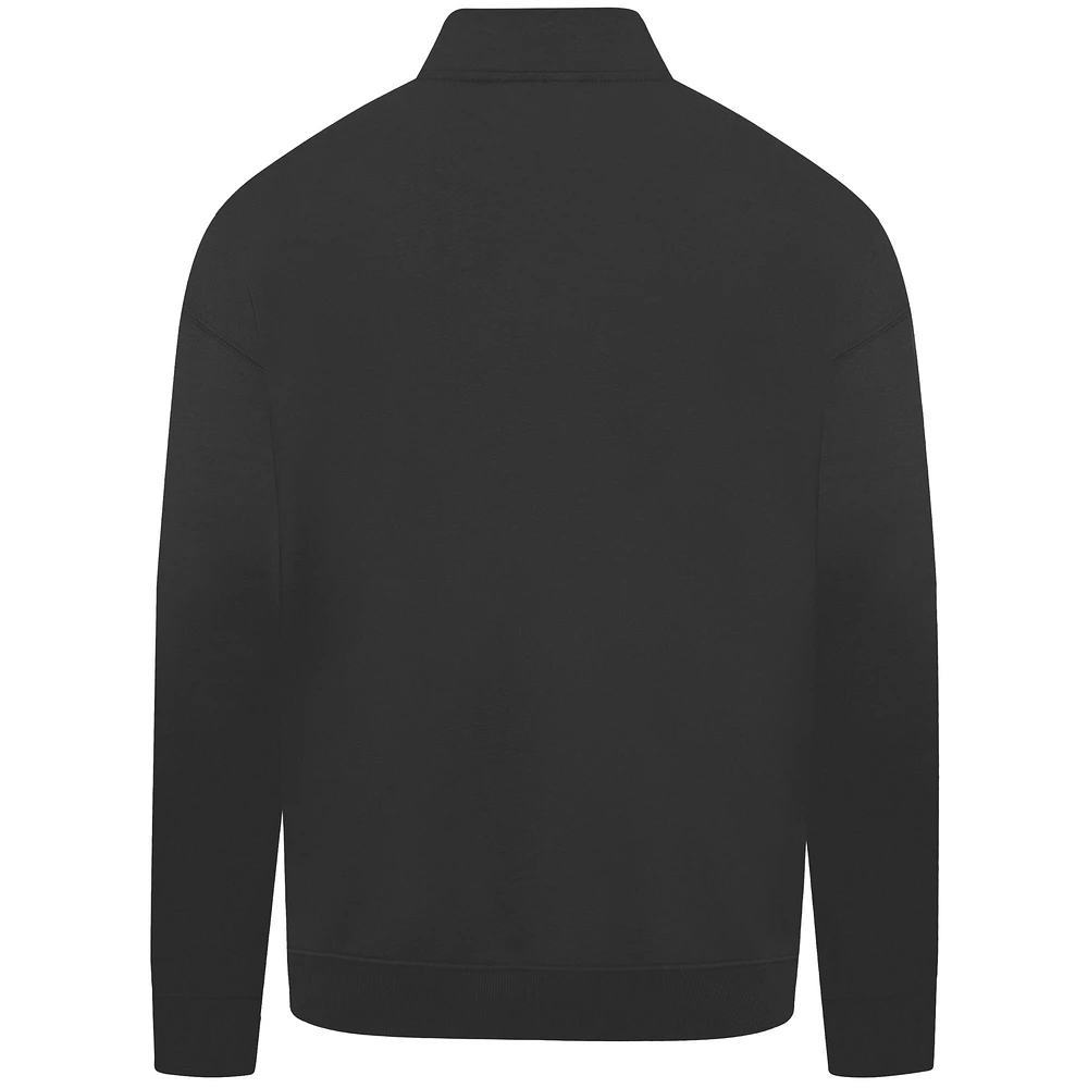 Men's Levelwear Black Houston Rockets Murray Quarter-Zip Pullover