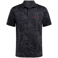 Men's Levelwear Black Houston Rockets Whisper Polo