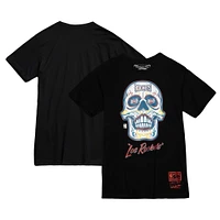 T-shirt noir Mitchell & Ness Houston Rockets Hardwood Classics Sugar Skull Hometown pour hommes