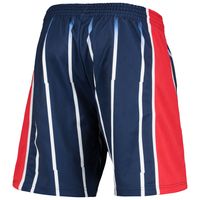 Men's Mitchell & Ness Blue Houston Rockets 1996 Hardwood Classics 75th Anniversary Swingman Shorts