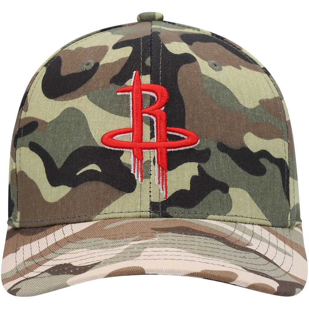 Men's Mitchell & Ness Camo Houston Rockets Woodland Desert Snapback Hat