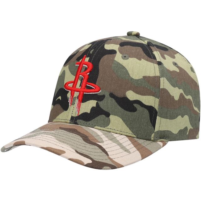 Casquette snapback camouflage Houston Rockets Woodland Desert Mitchell & Ness pour hommes