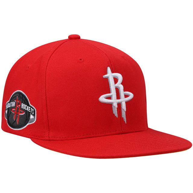 Casquette Snapback Core Houston Rockets Core rouge Mitchell & Ness pour homme