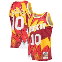 Maillot Homme Mitchell & Ness Sam Cassell Rouge Houston Rockets Hardwood Classics 1993/94 Hyper Hoops Swingman