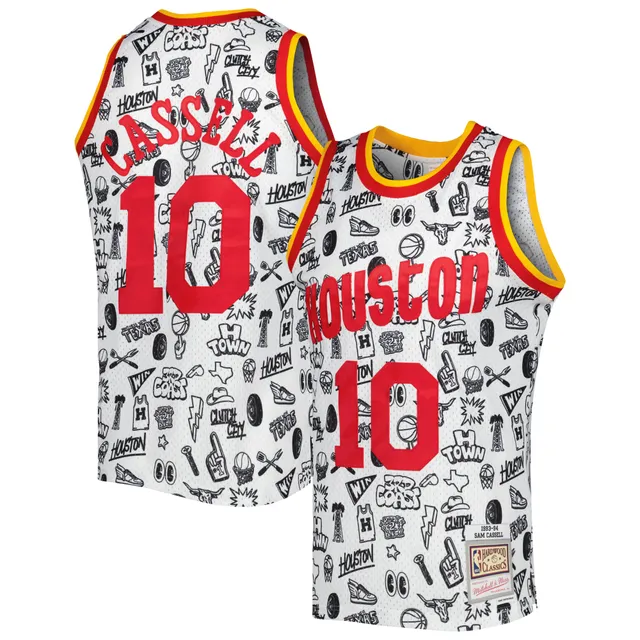 Men's Houston Rockets Mitchell & Ness Classic Edition Mesh Jersey