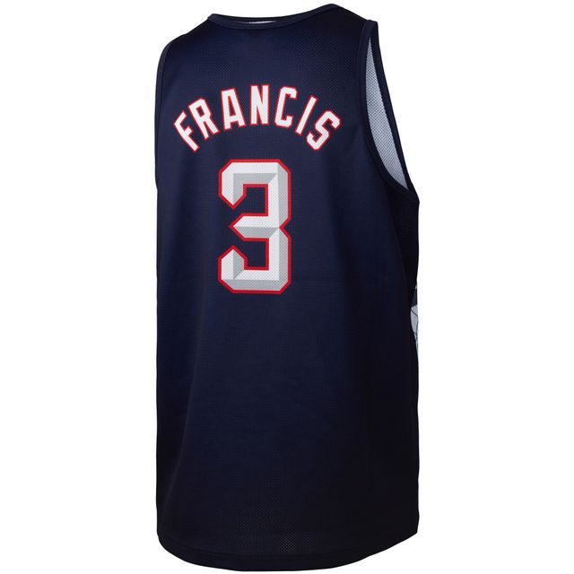 Débardeur Slam Player Mitchell & Ness Steve Francis bleu marine Houston Rockets pour hommes