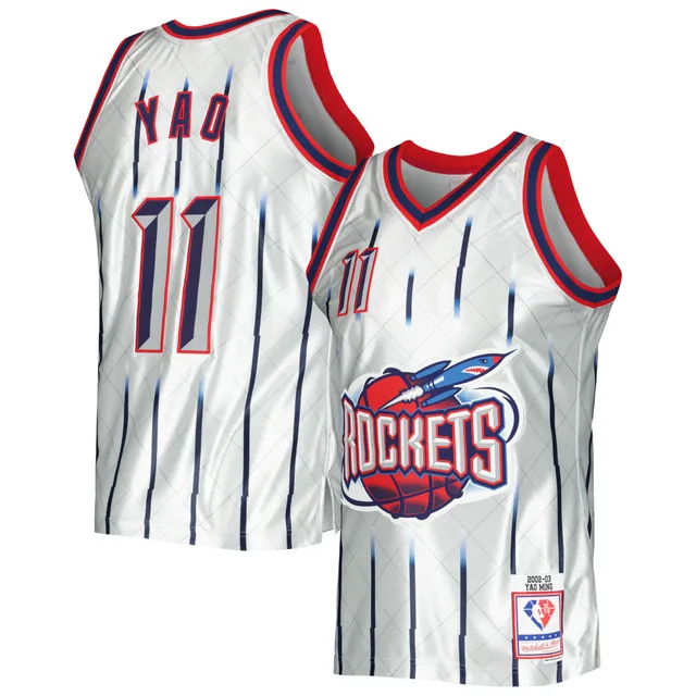 Mitchell & Ness Men's Sam Cassell White Houston Rockets 1993-94