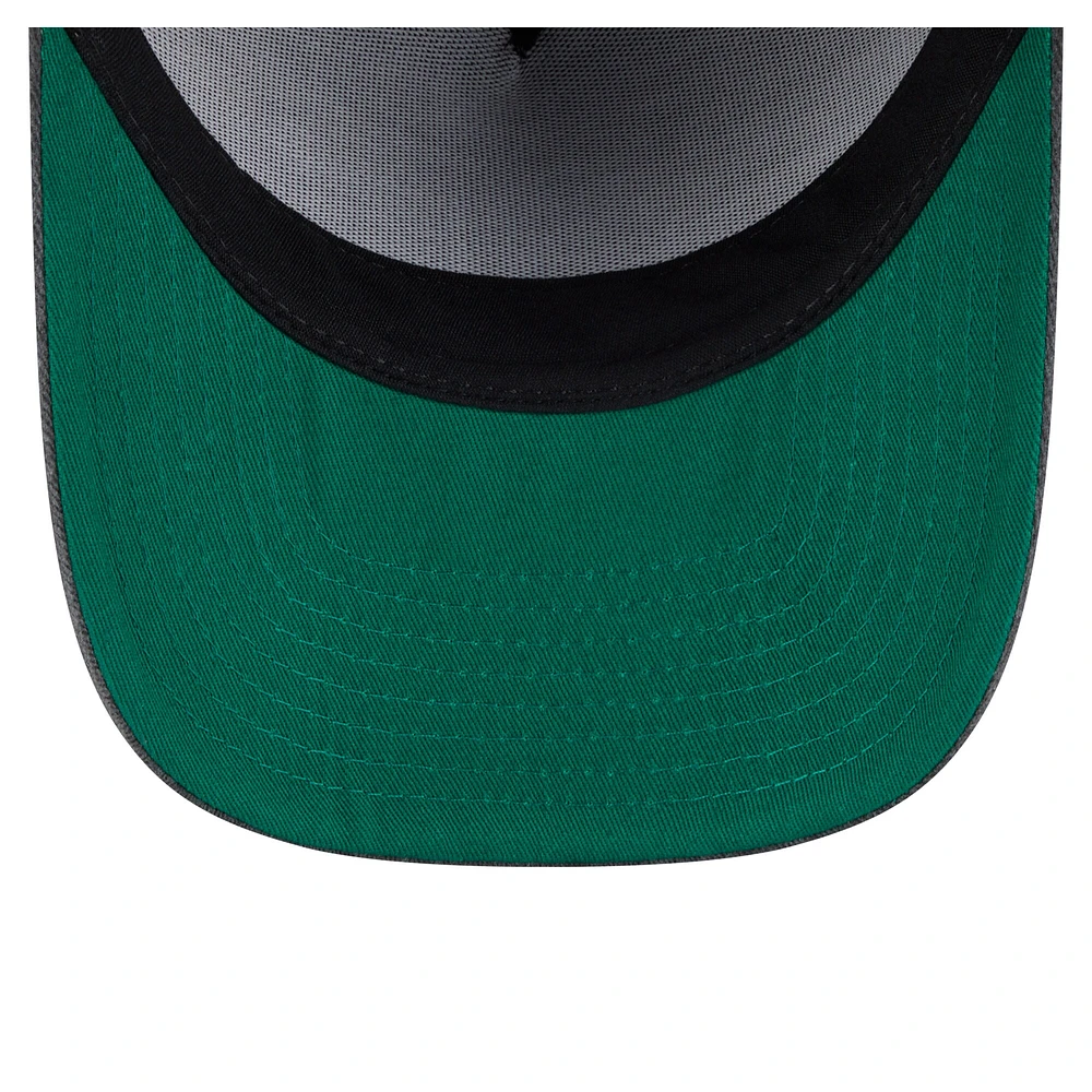 Casquette snapback pré-courbée 9FIFTY des Houston Rockets de New Era pour homme, couleur anthracite