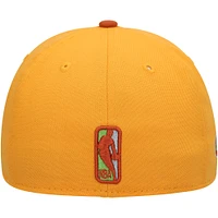 Men's New Era Gold/Rust Houston Rockets 59FIFTY Fitted Hat