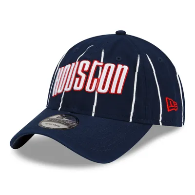 Houston Rockets New Era 2021/22 City Edition Official 9TWENTY Adjustable Hat - Navy
