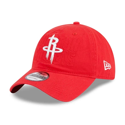 Men's New Era  Red Houston Rockets 2023 NBA Draft 9TWENTY Adjustable Hat