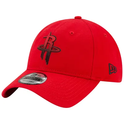 Houston Rockets New Era Team Back Half 9TWENTY Adjustable Hat - Red