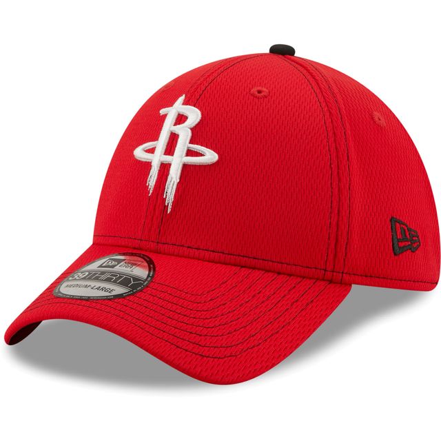 Casquette flex 39THIRTY pour homme New Era Houston Rockets rouge