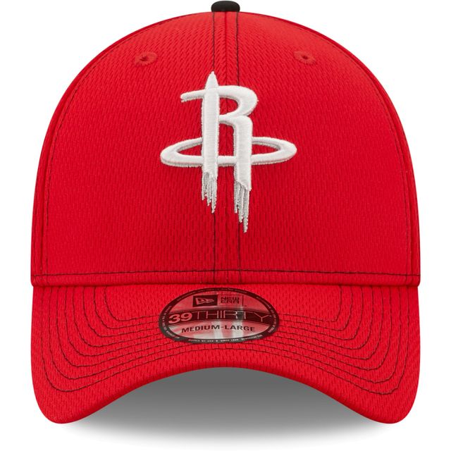 Casquette flex 39THIRTY pour homme New Era Houston Rockets rouge