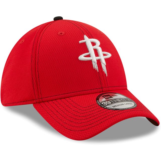 Casquette flex 39THIRTY pour homme New Era Houston Rockets rouge