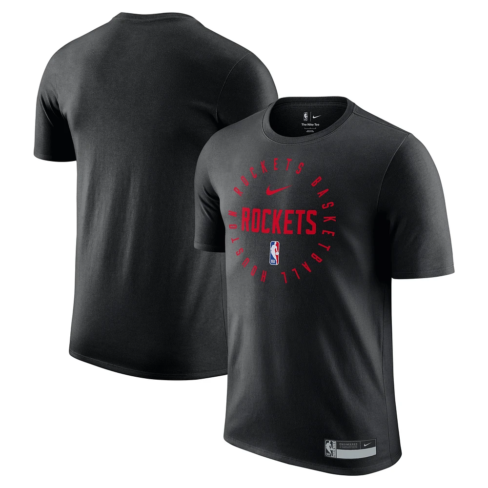 T-shirt d'entraînement Nike Legend On-Court Performance Houston Rockets 2024/25 pour homme, noir