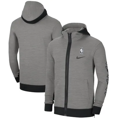 Men's Houston Rockets Nike Red 75th Anniversary Performance Showtime  Full-Zip Hoodie Jacket