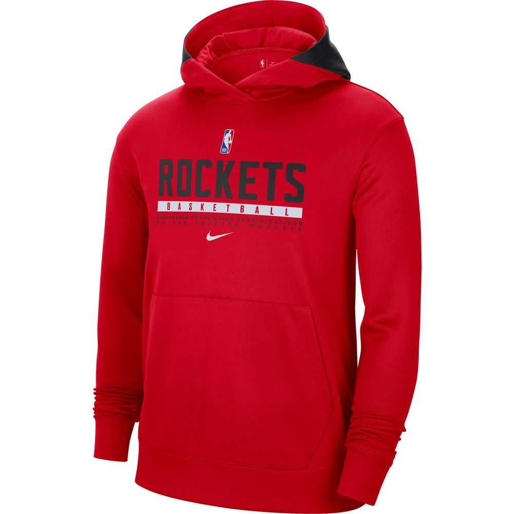 Houston Rockets Nike Youth Spotlight Pullover Hoodie - Red