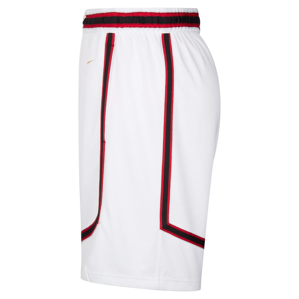 Short Nike City Edition Swingman Houston Rockets 2024/25 pour homme, blanc