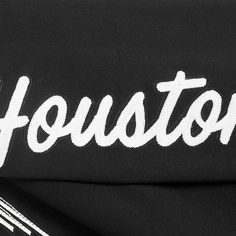 Sweat-shirt à épaules tombantes Pro Standard pour homme, noir, Houston Rockets Paint the City