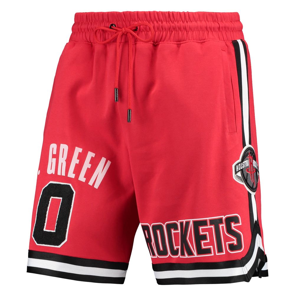 Men's Pro Standard Jalen Green Red Houston Rockets Player Replica Shorts