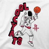 Men's Stadium Essentials White Houston Rockets NBA x Staycool Mascot Oversized T-Shirt