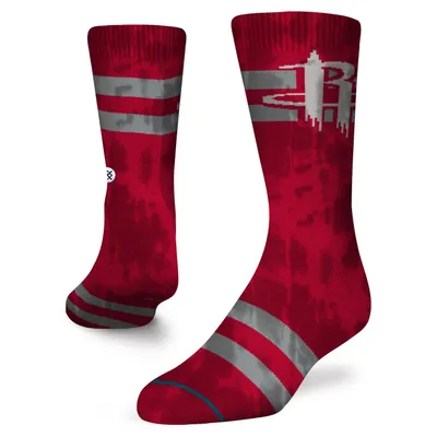 Houston Rockets Stance Tie-Dye Crew Socks