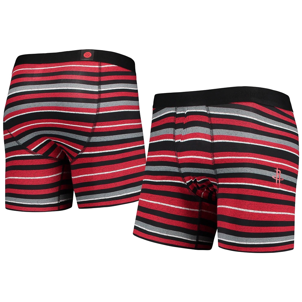 Boxer Homme Stance Rouge Houston Rockets Pivot