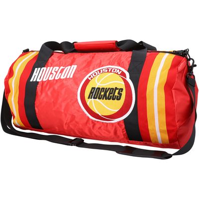 Mitchell & Ness Houston Rockets Satin Duffel Bag