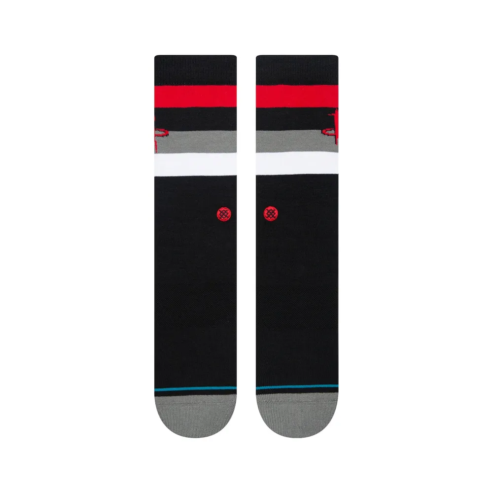 Stance Houston Rockets Stripe Crew Socks