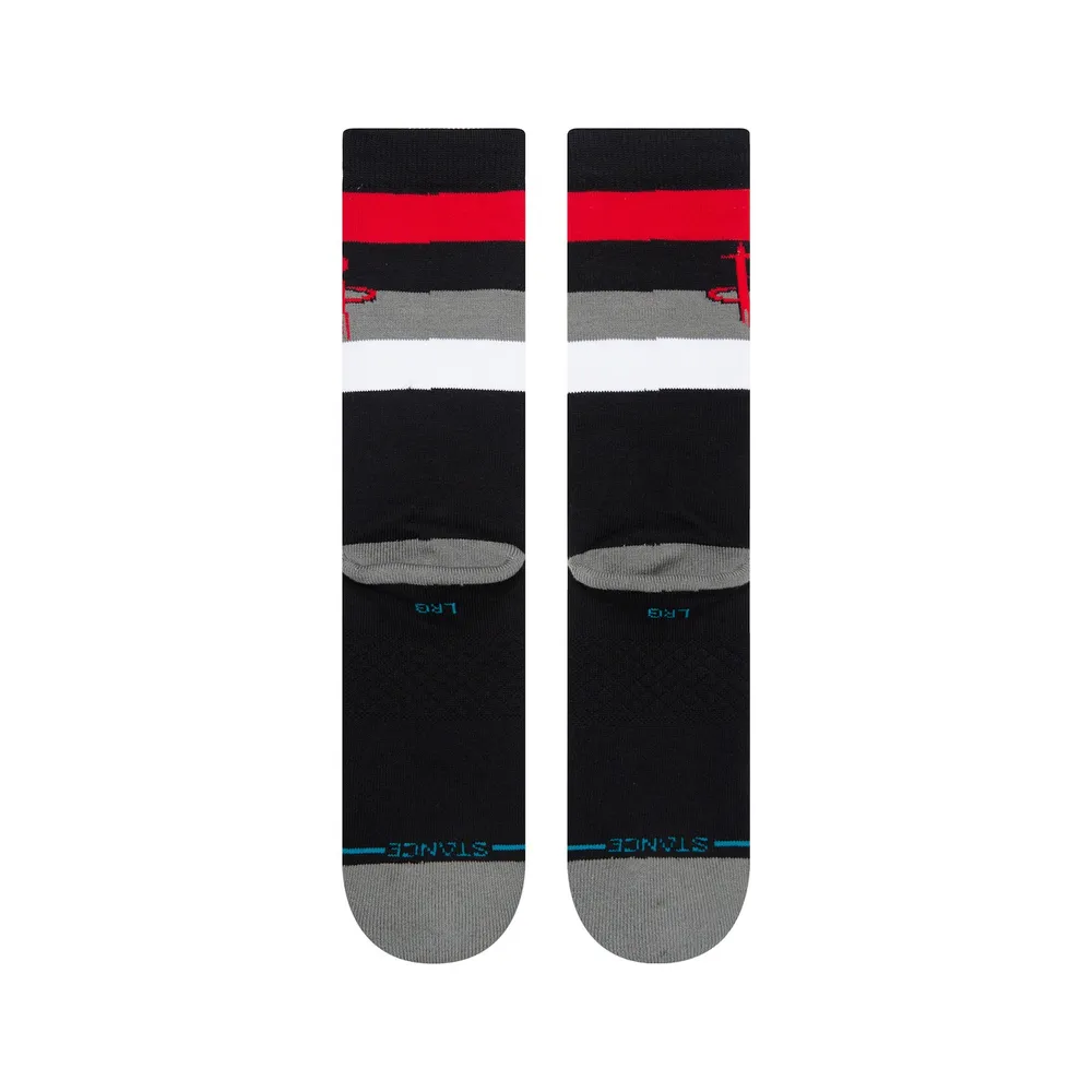 Stance Houston Rockets Stripe Crew Socks