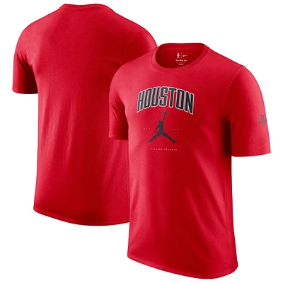 Unisex Jordan Brand Red Houston Rockets Essential Cities T-Shirt