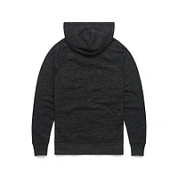 Sweat à capuche unisexe noir chiné Hommage Houston Rockets Hometown Edition Tri-Blend Raglan