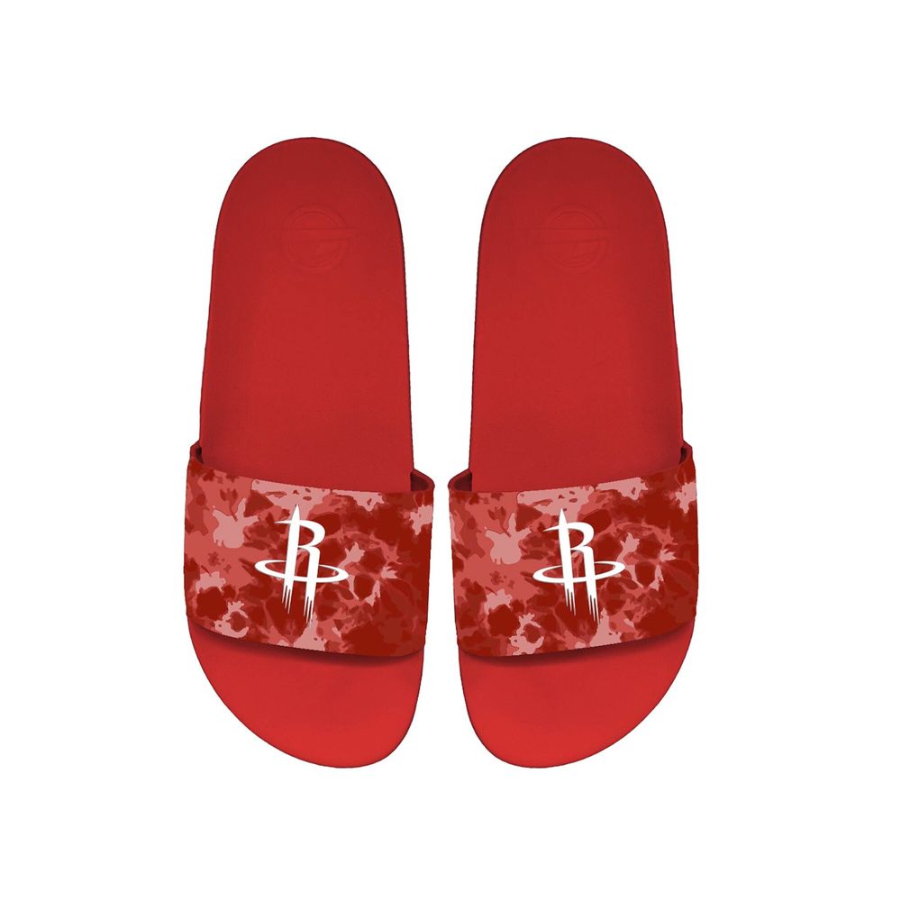 Unisex ISlide Houston Rockets Acid Wash Motto Slide Sandals