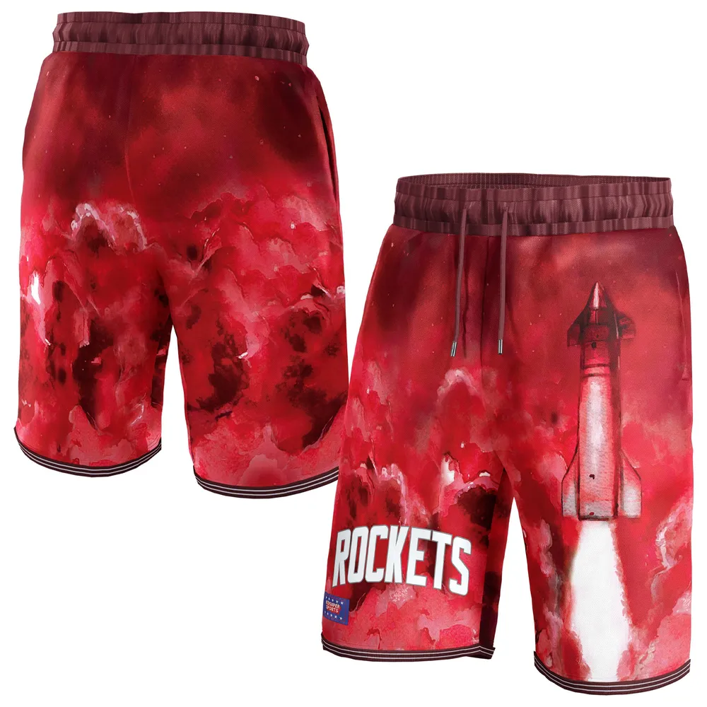 Short unisexe NBA & KidSuper Studios by Fanatics rouge Houston Rockets Hometown