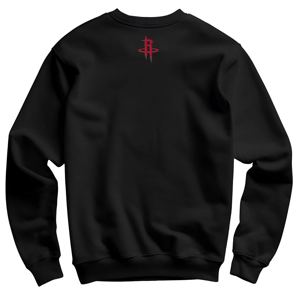 Sweat-shirt unisexe NBALab x Hyperfly Black Houston Rockets Collection Année du serpent Nouvel An lunaire